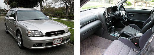 中古車　レガシーツーリングワゴン