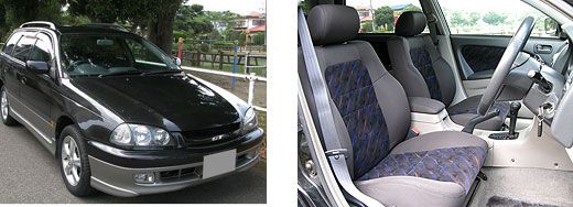 中古車　カルディナ４ＷＤ
